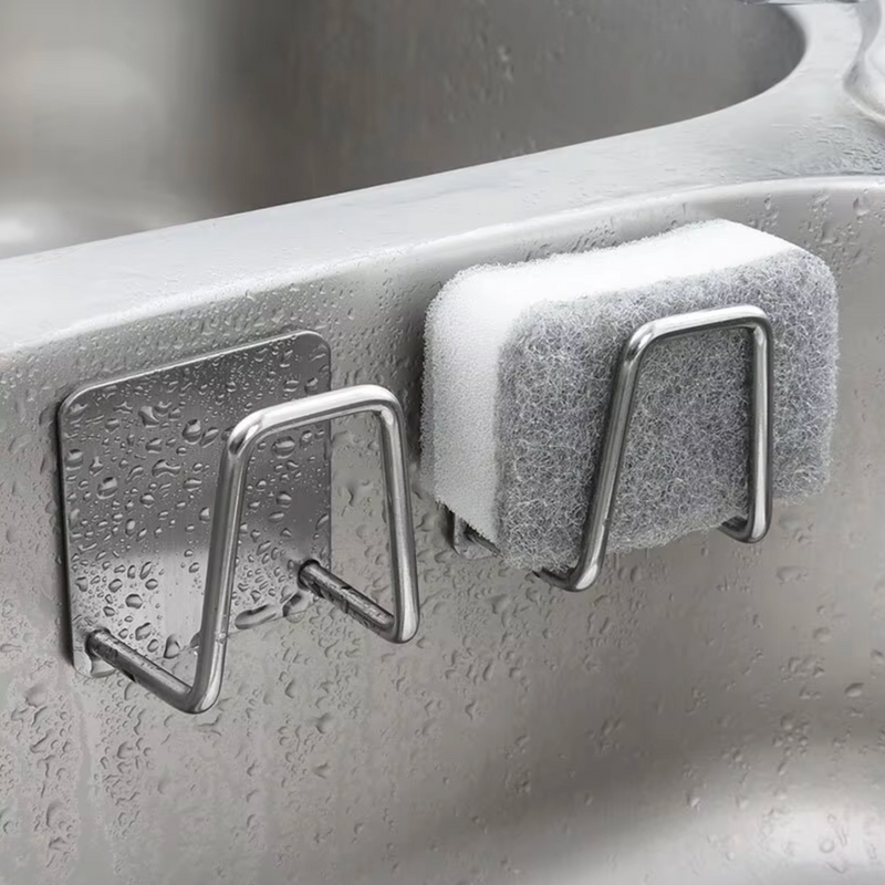 Stainless Steel Wall-Mounted Sponge Holder-3