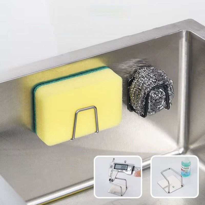 Stainless Steel Wall-Mounted Sponge Holder-5